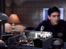 Jim Caviezel at his ham radio in the movie "Frequency."